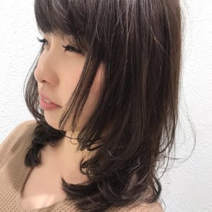 ナチュラルミディアム【Ash元住吉店ヘアスタイル】 - Ash 元住吉店【アッシュモトスミヨシテン】掲載中
