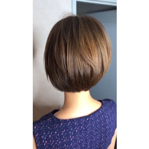 ミニマムボブ 大人ボブ 小顔 マッシュ