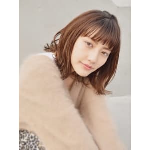 無造作ふわミディ