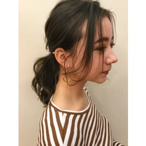 簡単ゆるかわポニーテール♪ 佐藤美紗
