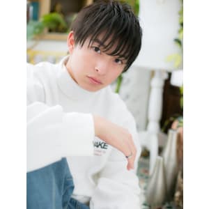 前髪がポイント！モテる！無造作ショート　エアリーショート
