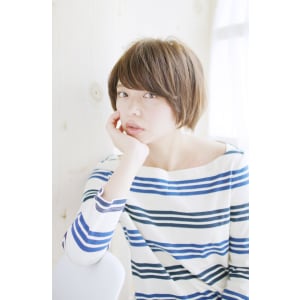 20代・30代・40代　春待ちショートボブ