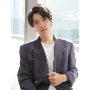 #ワイルドアップバンク#メンズパーマスタイル#ショコラなんば