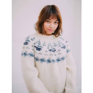 ゆるふわミディボブスタイル