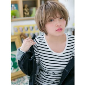 ふわくしゅ◎外国人風小顔マッシュショート ニュアンスカール - COVER HAIR & SPA bliss 浦和西口店【カバー ヘア アンド スパ ブリス】【カバー ヘア アンド スパ ブリス ウラワニシグチテン】掲載中