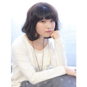 フェアリー ロブ マッシュ ふわミディ ボブ