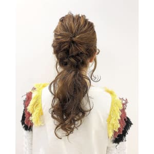 オシャレポニーテール