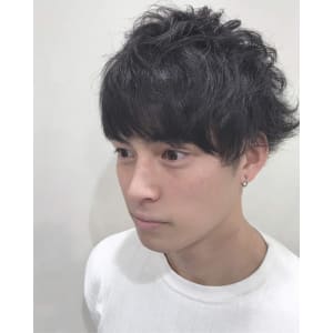 サイドパートマッシュ