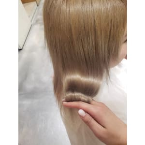柔らかい髪もしっかり髪質改善！