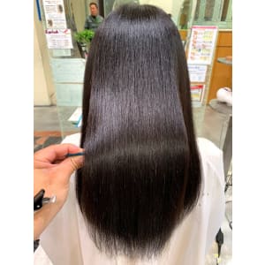 髪質改善ストレート