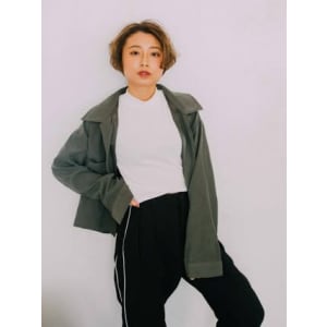カールグラデションボブ