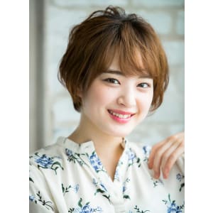 カール×ショート - ブロッサム 大塚店【ヘッドスパ/髪質改善】【ブロッサムオオツカテン】掲載中