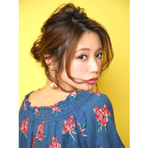 #ロングヘアー#甘めバンク#ショコラなんば