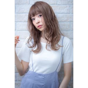 ガーリーロング×フェミニンロング