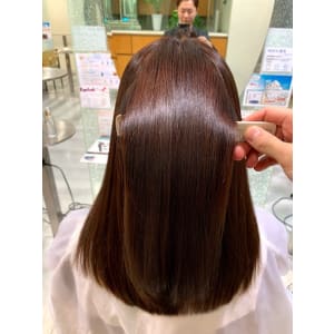 髪質改善ストレート