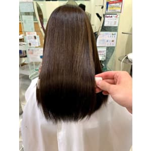 髪質改善ストレート