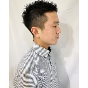 メンズ刈り上げショート 