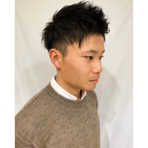 刈り上げメンズショート 