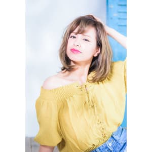 【miel hair 新宿】ミディボブは束感と透明感を狙う☆