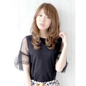 ふわっと柔らかセミロング