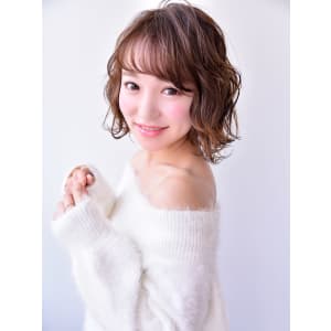 【tetote】冬の柔らか質感ウェーブミディ