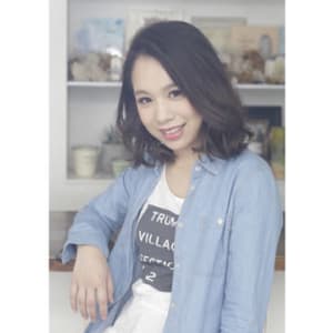 【暗髪さんお勧め】外国人風抜け感黒髪ホイップボブ 恵比寿