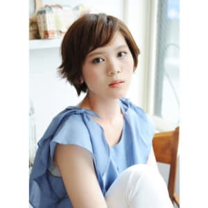 【カットでつくる】ラフ＆きれいめショートボブ 恵比寿
