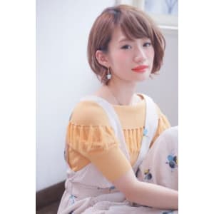 小顔に見える♪ショートボブ 恵比寿