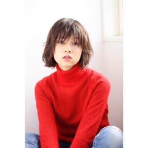 外国人風うざバング♪ショートボブ 恵比寿