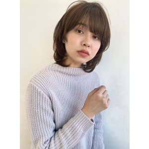 ふわっと小顔なショートボブM255