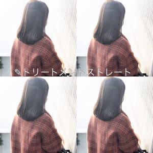 しっとりツヤツヤ。トリートメントストレート。