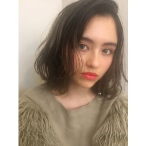 【山田】無造作カールヘルシーレイヤーボブディy３