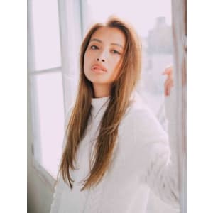 ツヤ感ストレートロング