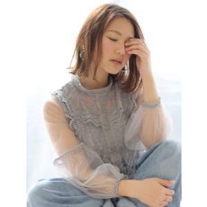 ｛marche｝外ハネ　切りっぱなし　ボブ♪
