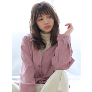愛され可愛いシースルーバング【亀井】 - hair+resort valentine【ヘアリゾートバレンタイン】掲載中