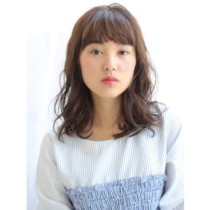 加藤信綱 リラックス無造作ミディアム大人パーマ春夏