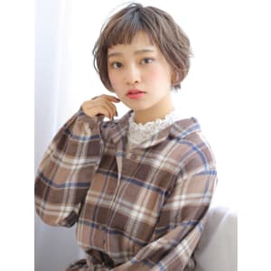【lagoon 田辺佳菜】ふんわり×小顔 ショートボブ