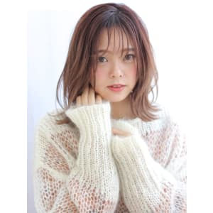 [lagoon長浜里香]*外ハネ*大人っぽかわいいミディ