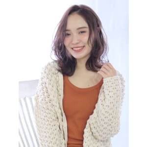 【オシャレな抜け感×ニュアンスミディ】