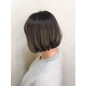 【reir下北沢】*ボブディ+グラ+セピアアッシュ: