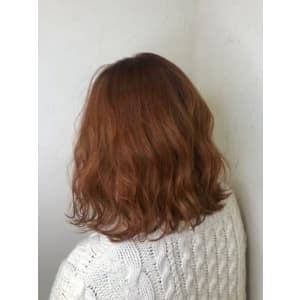 【reir下北沢】*ボブディ+アプリコットブラウン*