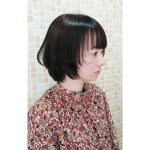 スタイリッシュボブ×ダークアッシュ