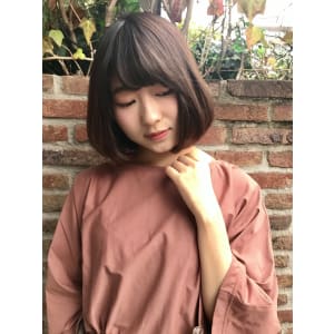 肩上 シンプルボブ
