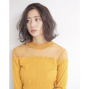 イメージを変えたい方オススメ！絶対可愛い前下がりロブスタイル