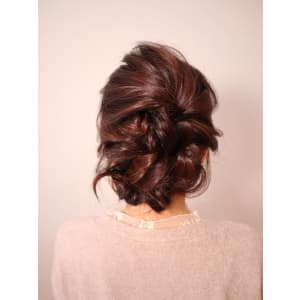 二次会ヘアアレンジ♪