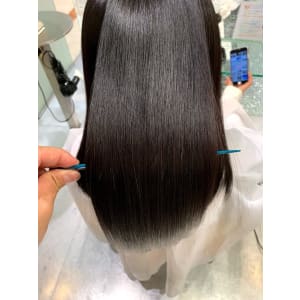 髪質改善ストレート