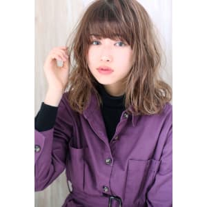 【重山祐亮】低温デジタルパーマの大人セミロング♪S54
