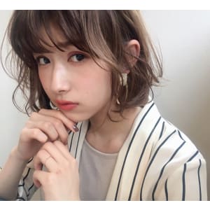「鎌倉スタイル」小顔ひし形ヘルシーボブパーマ48