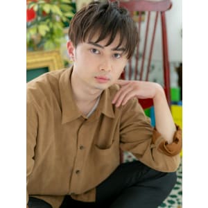 男前に仕上げる！束感・無造作ショート 　エアリーカール