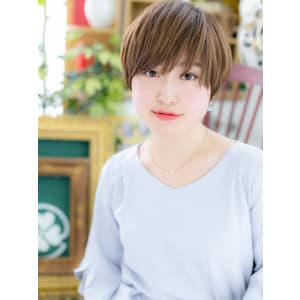 3Dカラーで外国人風★マニッシュ丸みショート エアリーカール - COVER HAIR bliss 北浦和西口店【カバー ヘア ブリス】【カバー ヘア ブリス キタウラワニシグチテン】掲載中